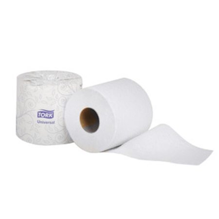 SCA TISSUE NORTH AMERICA SCA Tissue North America TM1616S 4 x 3.75 in. Sheet Tork Universal Bath Tissue Roll; 2-Ply; White TM1616S